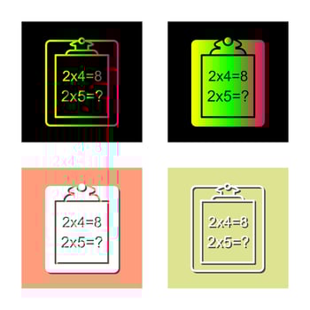 Unique Solving Question Vector Icon