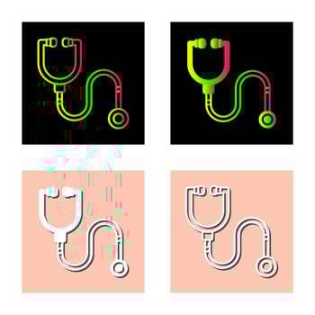 Stethoscope Vector Icon