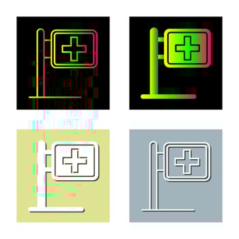 Signboard Vector Icon