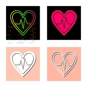 Cardiogram Vector Icon