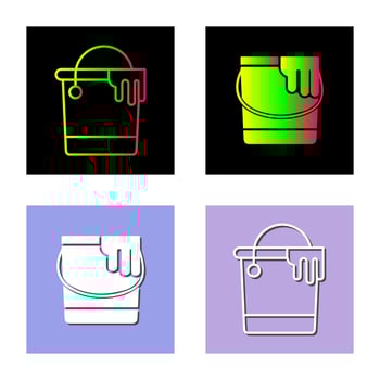 Paint Bucket Vector Icon