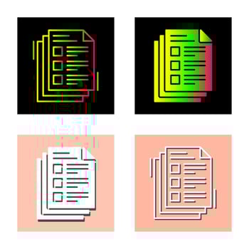 Notes Vector Icon