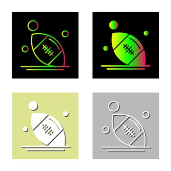 Rugby Vector Icon