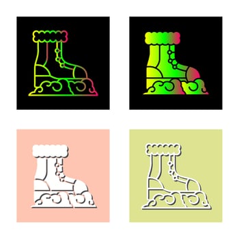 Snow Boots Vector Icon