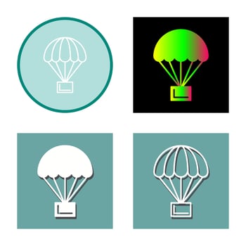 Parachute Vector Icon