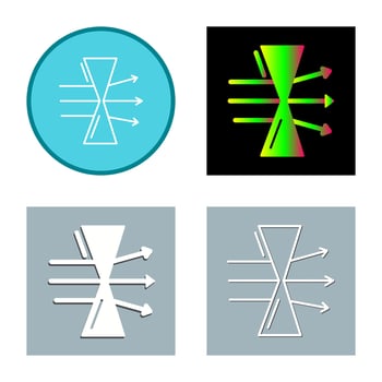 Dispersion Vector Icon