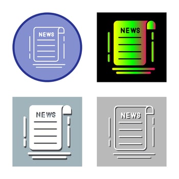News Vector Icon