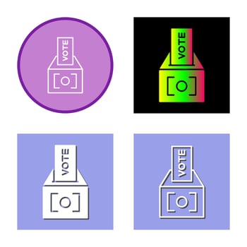 Vote Vector Icon