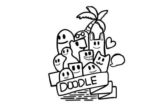 Doodle Illustration With Transparent Background png