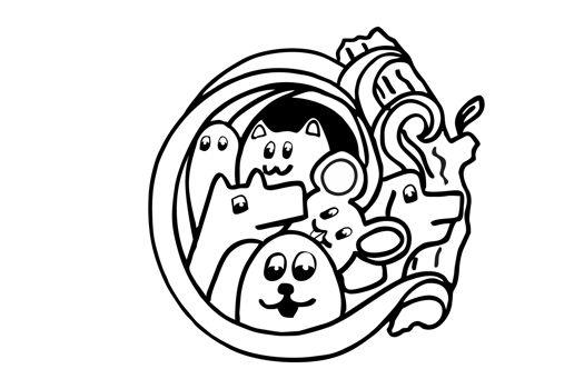 Doodle Illustration With Transparent Background png