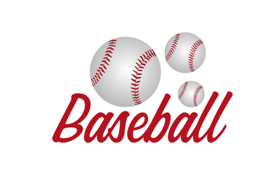 Baseball Design With Transparent Background png