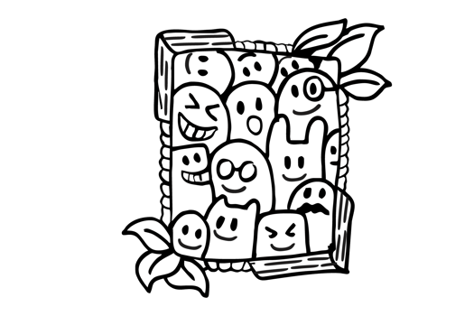 Doodle Illustration With Transparent Background png