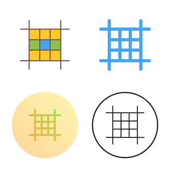 Square Layout Vector Icon