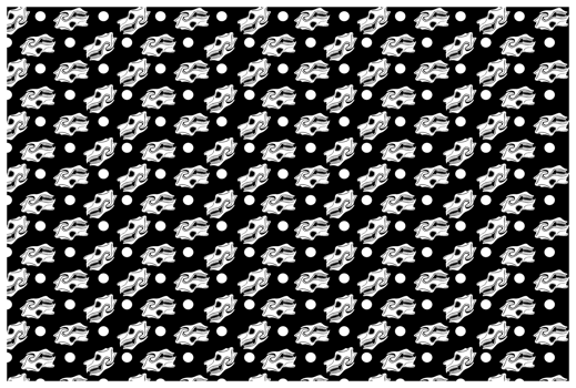 Dragon Skull Tattoo Pattern Background png