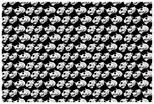 Dragon Skull Tattoo Pattern Background png