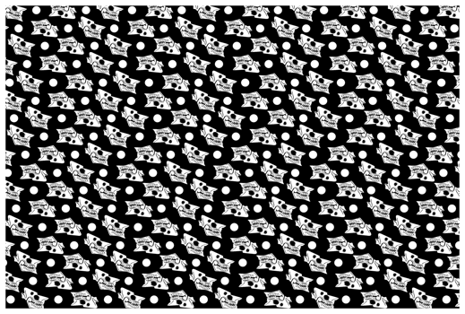 Dragon Skull Tattoo Pattern Background png