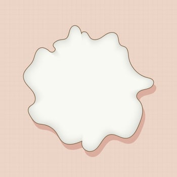 white paper on pink frame with copy spcace for text vector