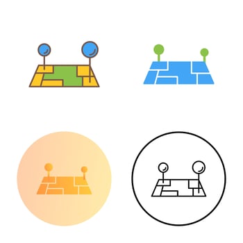 Pin Location Vector Icon