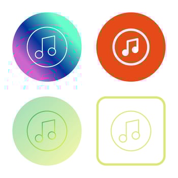 Music Player Vector Icon