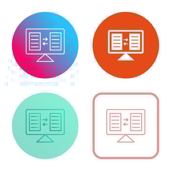 File Sharing Vector Icon