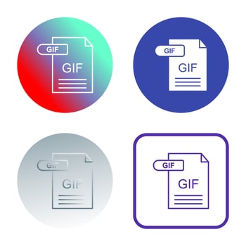 GIF Vector Icon