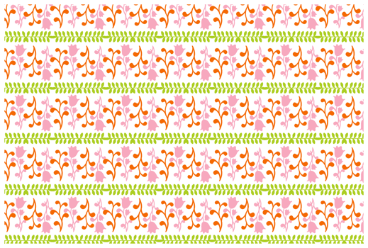 Flora Ornament Pattern Background png