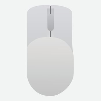 Gaming Mouse Vector Illustration Icon Symbol