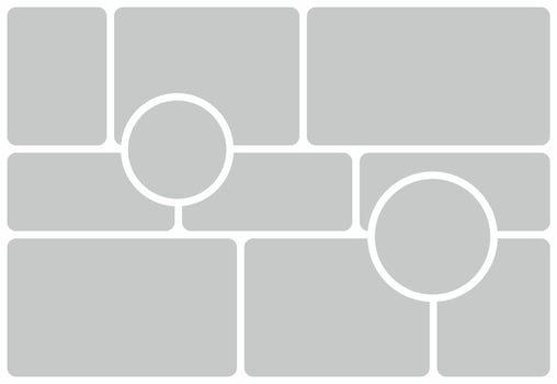 Pictures or photos frame collage vector