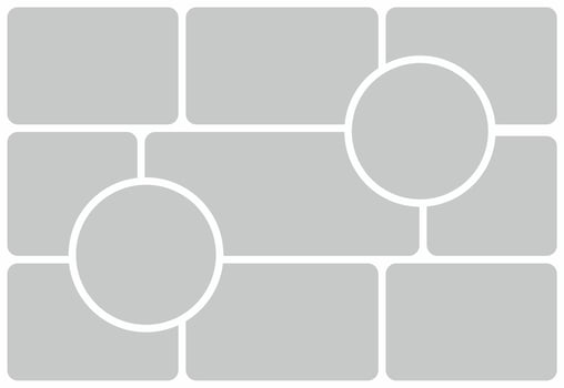 Pictures or photos frame collage vector