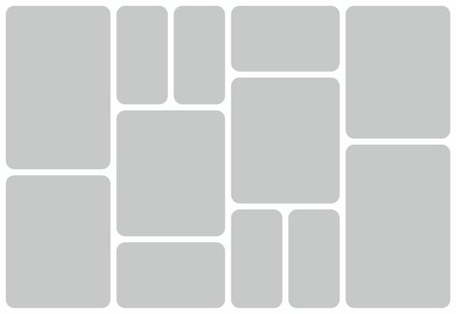 Pictures or photos frame collage vector