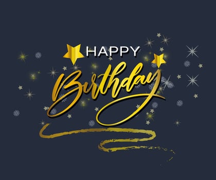 Happy Birthday Neon Text Vector. Happy Birthday neon sign, design template, modern trend design, night neon signboard, night bright advertising, light banner. Editing text neon sign. vector