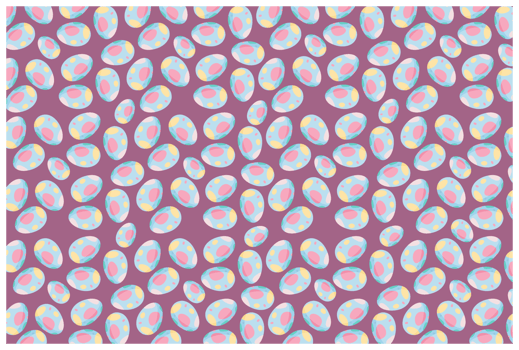 Easter Egg Pattern Background png