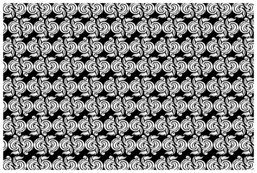 Black Ornament Tattoo Pattern Background png