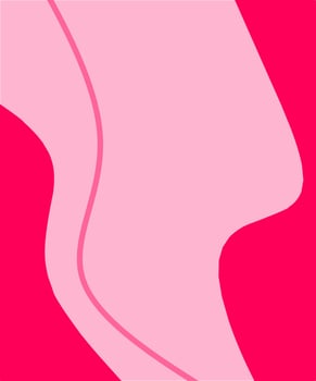 abstract pink color background with lines vector