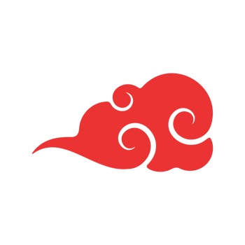 Chinese style cloud elements For decorating the Chinese New Year festival png