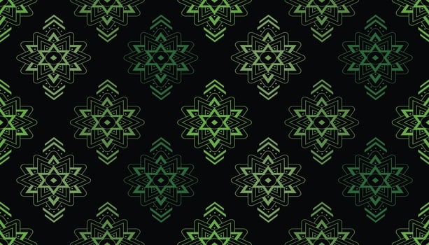 TONAL MANDALA SEAMLESS PATTERN vector
