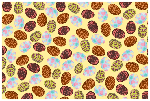 Easter Egg Pattern Background png