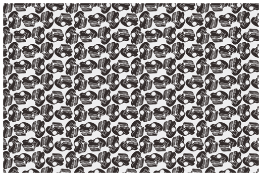 Dragon Skull Tattoo Pattern Background png