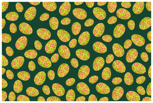 Easter Egg Pattern Background png