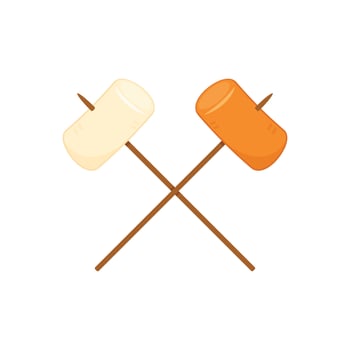 Tteokbokki Noodle vector. Korean food. Spicy rice cake. Tteokbokki logo design. vector