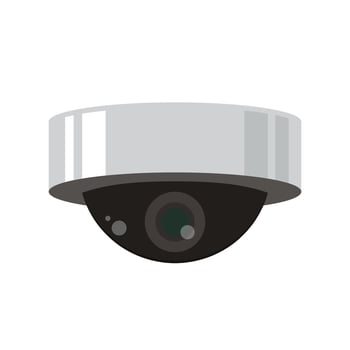 Closed circuit camera vector. free space for text. wallpaper. vector