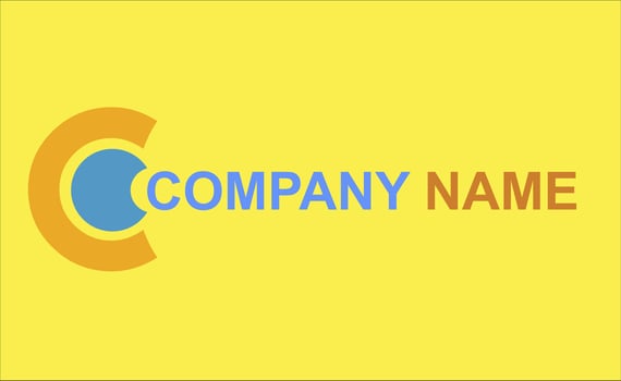 modern letter C logo design vector