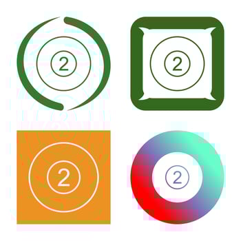 Pool Ball Vector Icon