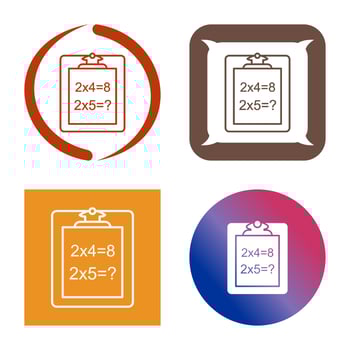 Unique Solving Question Vector Icon