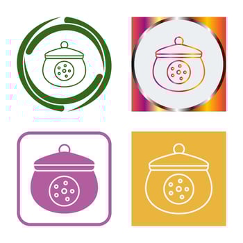 Cookie Jar Vector Icon