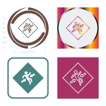 Crush Zone Vector Icon