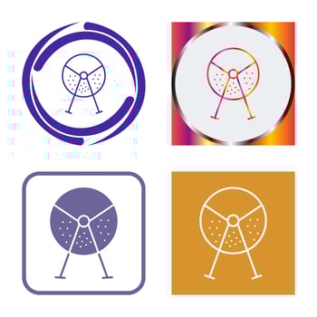 Lottery Machine Vector Icon