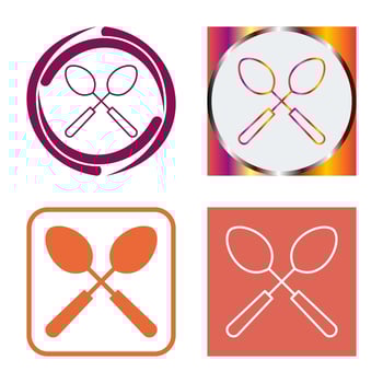 Spoons Vector Icon