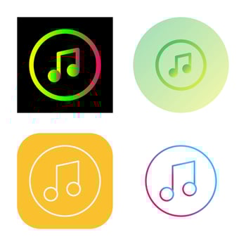 Music Player Vector Icon