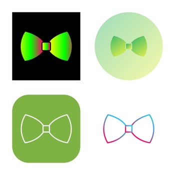 Bow Tie Vector Icon